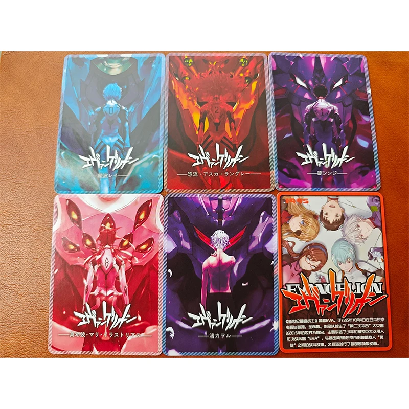 Neon Genesis Evangelion Asuka Langley Soryu Ayanami Rei DIY Homemade Collection Card Game Toys Christmas Birthday Gift