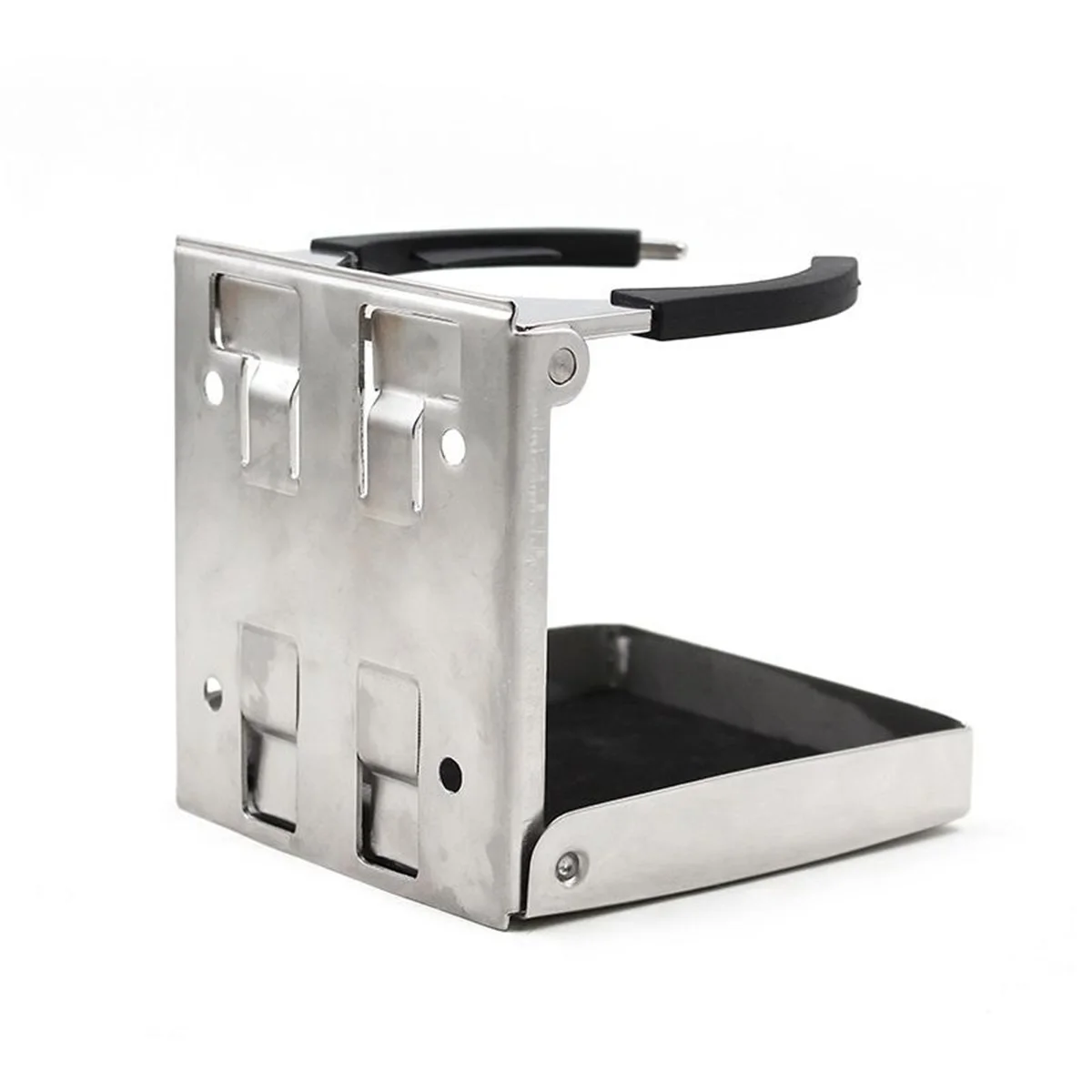 Marine Stainless Steel Folding Cup Holder, Fits for Yacht Boat, Truck, RV Camper Van image 3