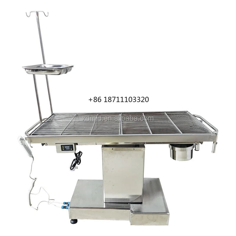 

Professional Stainless Steel Veterinary Operating Table Chinese Manufacturer's Pet Treatment Instrument for Veterinary Surgery