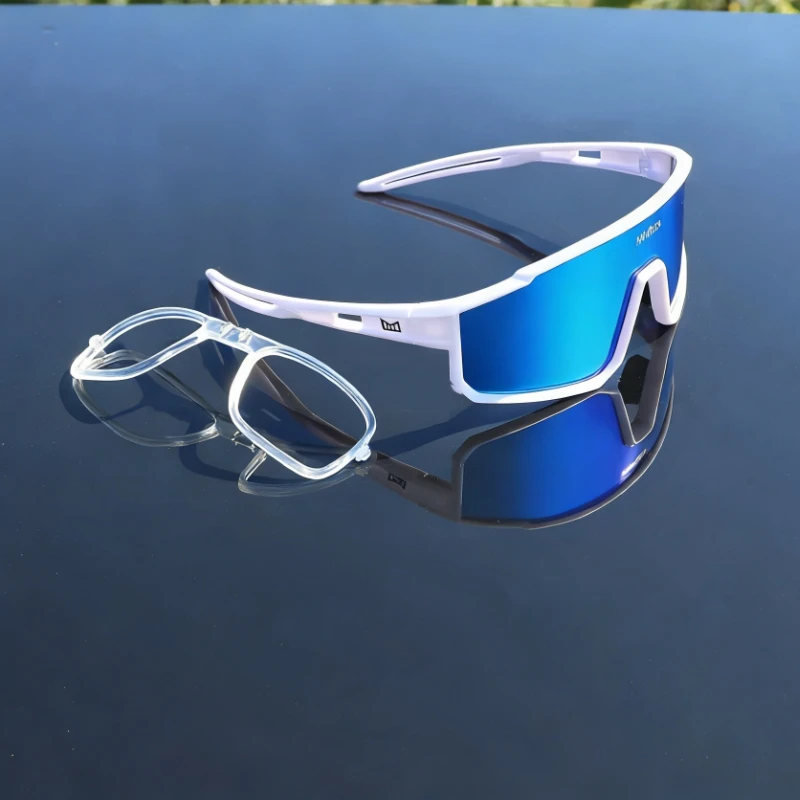 MWWlN Fahrradbrille, Universelle Winddichte Schutzbrille, für Wandern und Outdoor-Sportarten für Männer und Frauen, inklusive Brillenclips – Detail 4