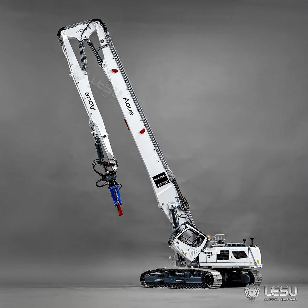 LESU 960 RC Escavatore Macchina da demolizione idraulica in scala 1/14 RTR Digger Modello di veicoli da costruzione telecomandati per impieghi