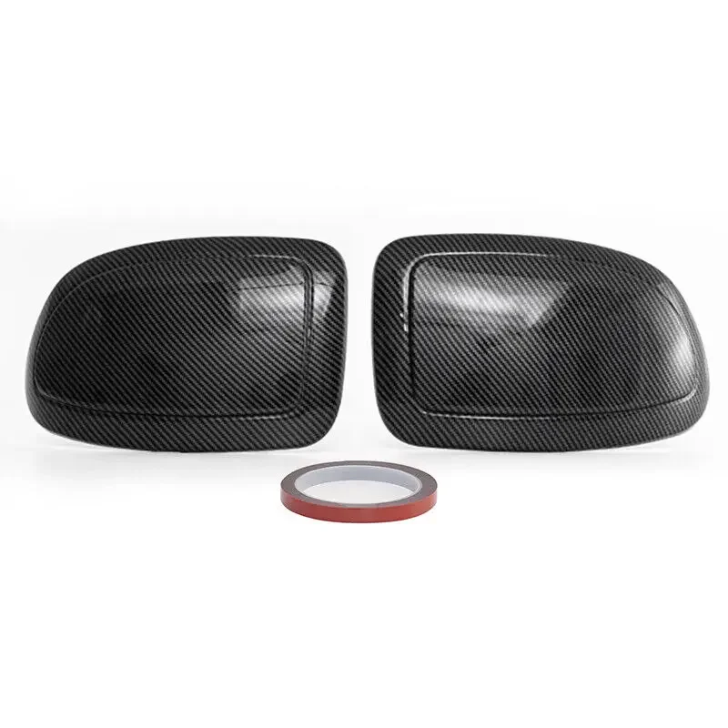 For GMC Sierra Yukon Rearview Chevrolet Suburban Silverado 1999-2006 Car Rearview Side Door Mirror Covers Sticker Wing Cap Trim