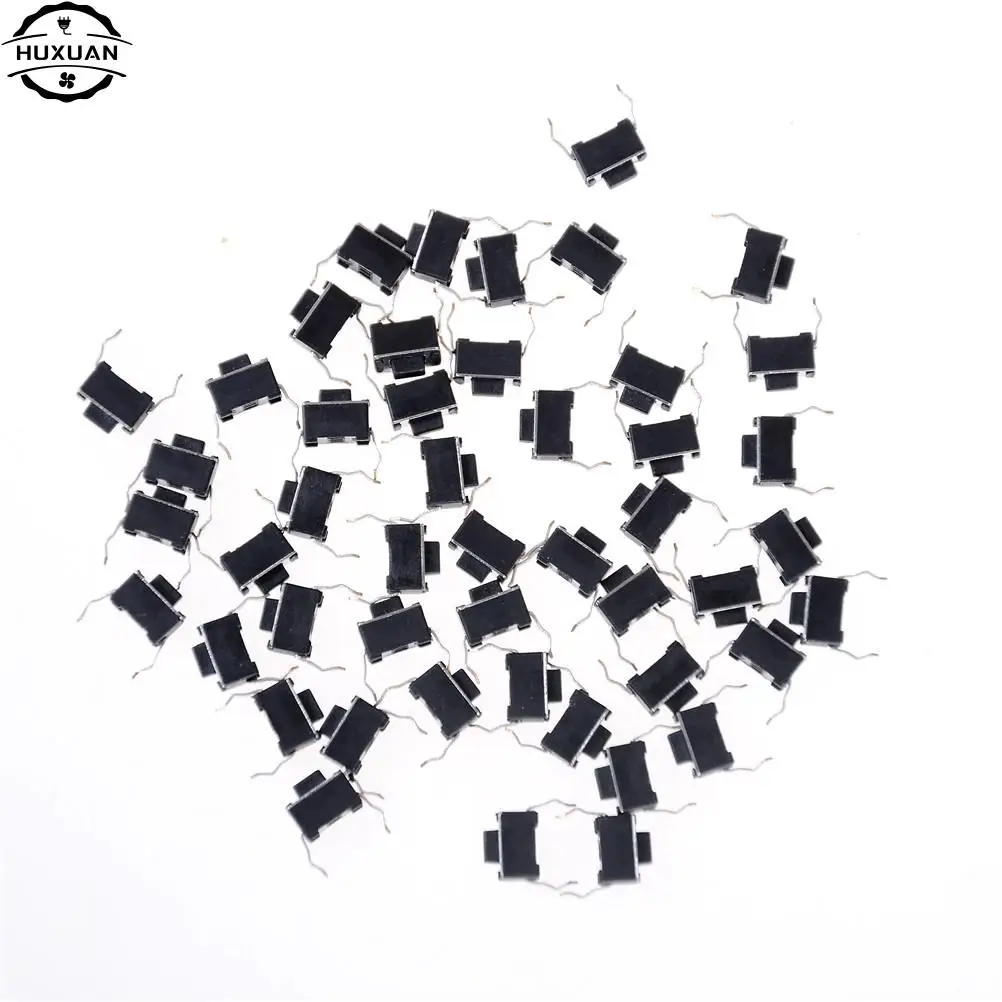 30pcs 2 Pin DIP Light Touch Keys Keyboard 3*6*4.3 Panel PCB Momentary Tactile Tact Push Button Micro Switch