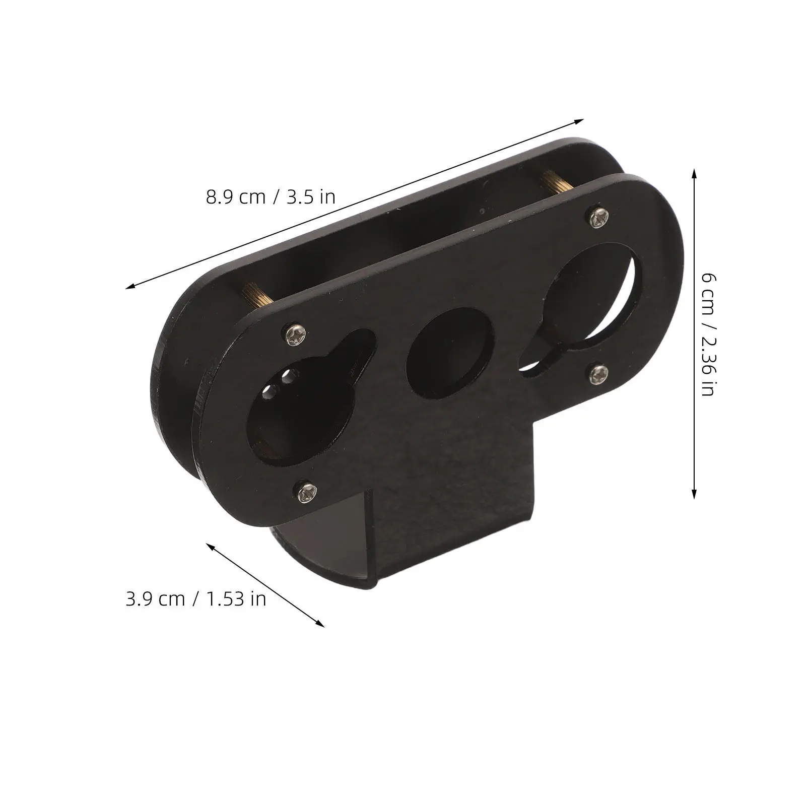 1Sets Infrared Night Vision Camera Mounting Bracket Black Acrylic Housing Mount Outdoor Security Camera Holder Stable Support