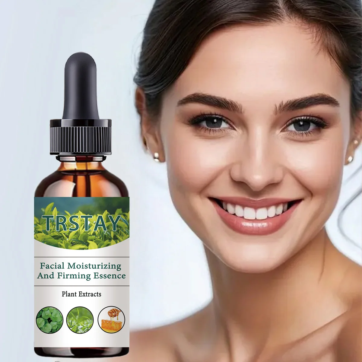 Gezichtshydraterend en verstevigend plantenextract