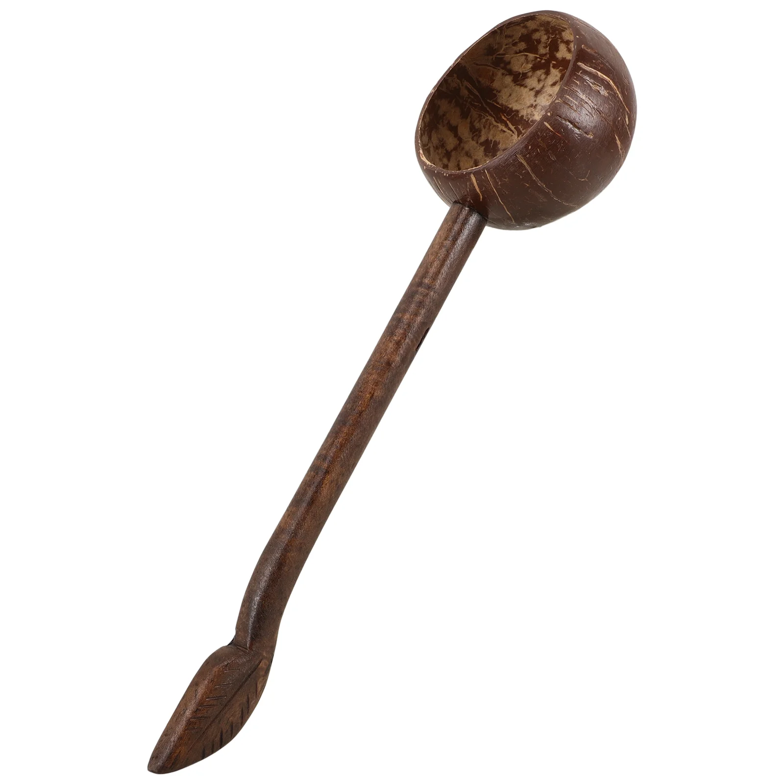 

Wooden Coconut Shell Bath Water Spoon Bathroom Ladle Coconuts Wok Dipper Plants Watering Kitchen Soup