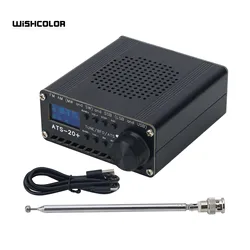 Wishcolor ATS-20+ Plus ATS20 V2 SI4732 Radio Receiver DSP SDR Receiver FM AM (MW and SW) and SSB (LSB and USB)