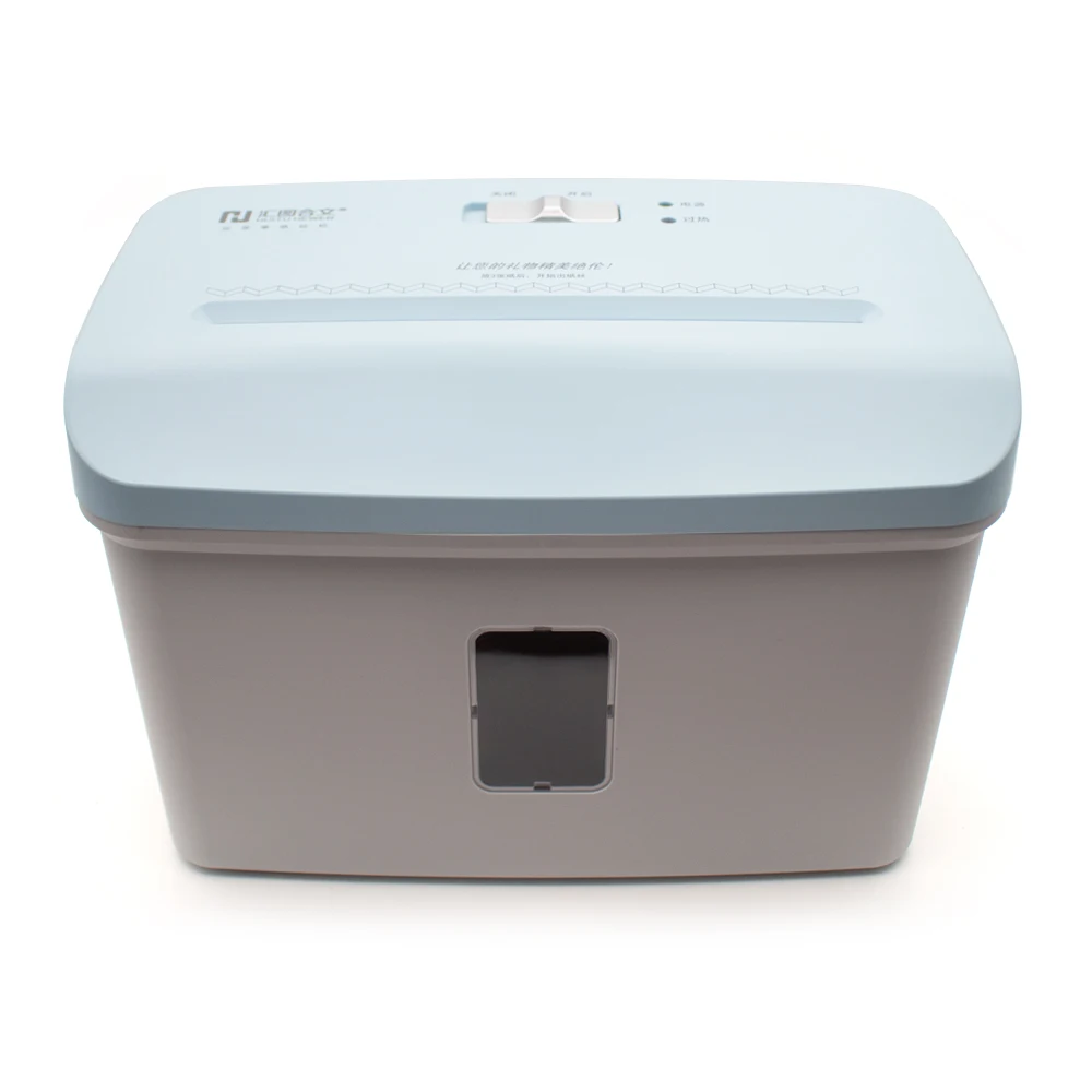 Electric Mini Paper Shredder for Office/Home Use - 7.5L Capacity, Confetti Cut, Safety Lift-Off Design AC 220V