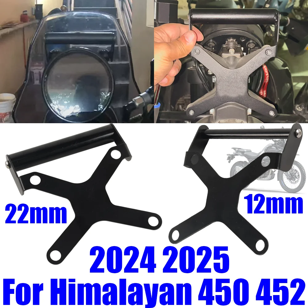 

Motorcycle Accessories Phone Holder Stand Support GPS Navigation Bracket For Himalayan 450 Himalayan 452 Himalayan450 2024 2025