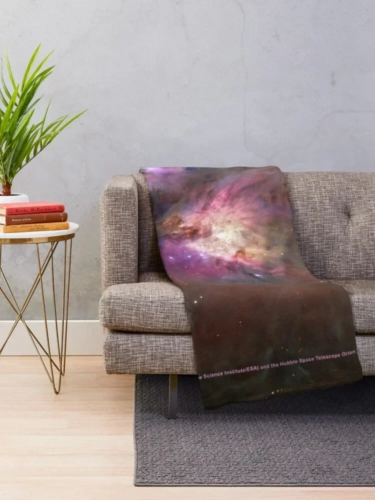 M42 The Orion Nebula Astronomy Throw Blanket