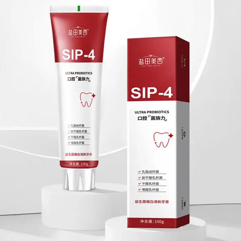 1/10pc Toothpaste Sp-4 Probiotics Brightening White Toothpaste Tooth Stains Smoke Stains Amino Acid Breath Fresh Oral Toothpaste