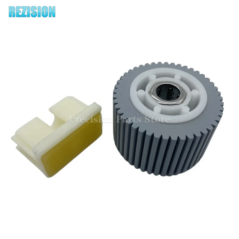 2PCS Pickup Roller Separation Pad Compatible Free Shipping For Ricoh DX 2430C 3443C 2432C 3442C JP780C JP785C Copier Spare Parts