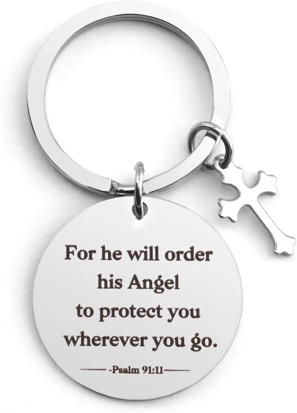 

Bible Verse Keychain Christian Gift Religious Accessory