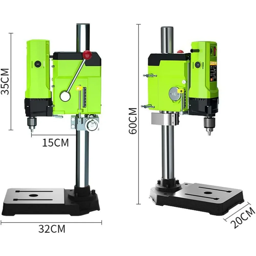 

Mini 1050W Electric Bench Drill Machine with 3-16mm Chuck Capacity