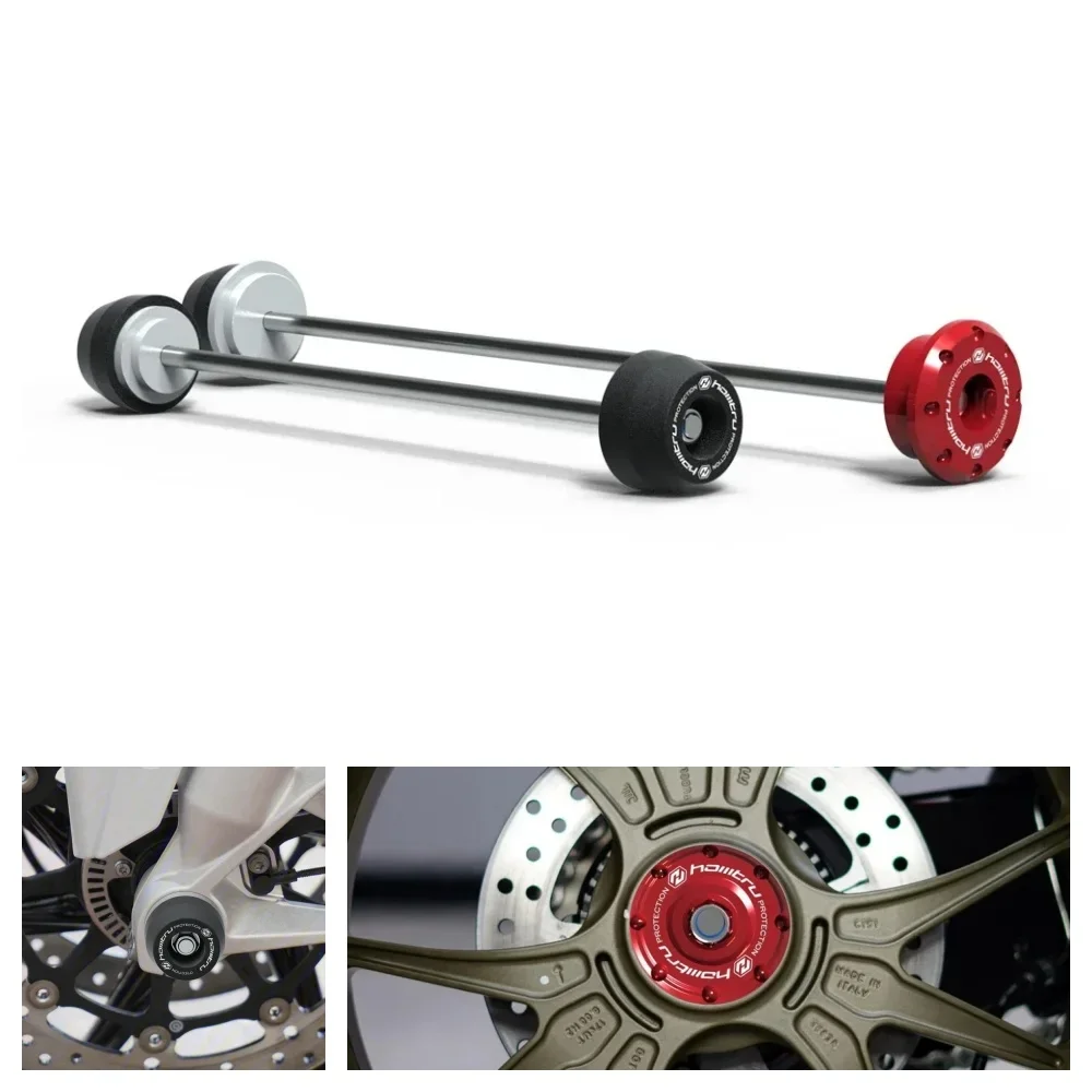 

For Ducati Panigale V2 V4 V4S V4SP V4R 2018-2023 Front Rear Axle Fork Crash Slider Motorcycle Wheel Hub Anti-Collision Block