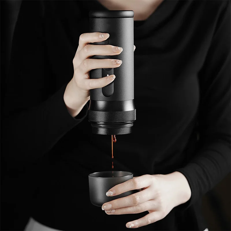X-Press58 Portable Espresso Machine 9-20 Bar Pressure Coffee Maker Ceramic Heating Portable Coffee Machine Set