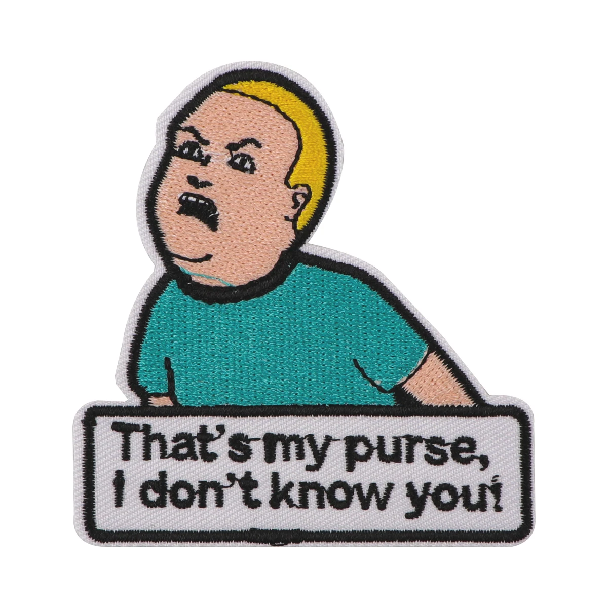 Patch bordir untuk pakaian perbaikan besi Fashion bordir DIY patch pada pakaian Applique stiker