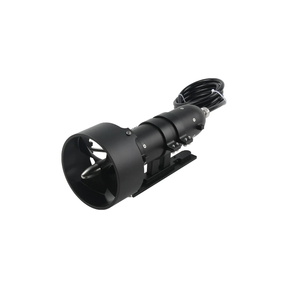 DD 30kg Thrust IP68 Waterproof Brushless Underwater Thruster with Built-in ESC BEC for SUP Kayak Boat Marine Propulsion