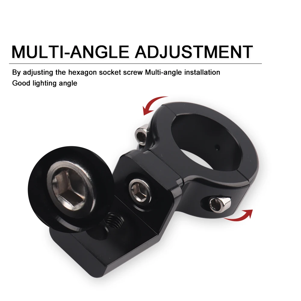 Fit For Honda X-ADV 750 ADV 150 160 350 PCX150 PCX 160 125 Forza 350 Motorcycle Fog Lights Brackets 22MM-32MM Caliber