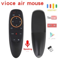 G10 G10S Pro Air Mouse 2.4G Wireless Gyroscope IR Learning Voice Remote Control for Android TV Box HK1 H96 Max X96 Mini