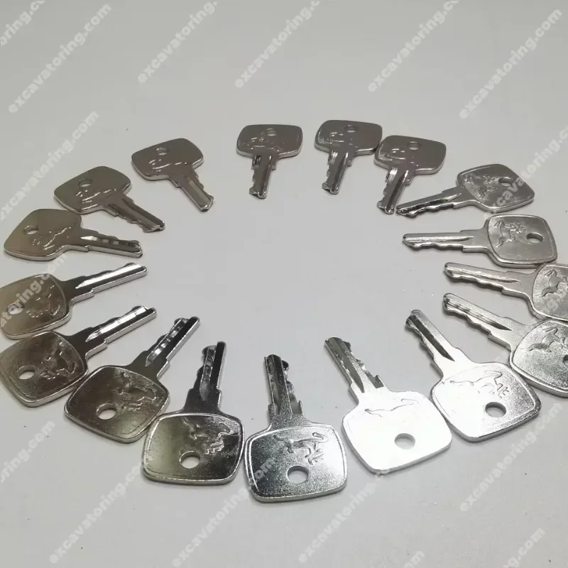 

for John Deere excavator, E140, E210, E230, E300, E360, E400, 1204 ignition key 5pcs