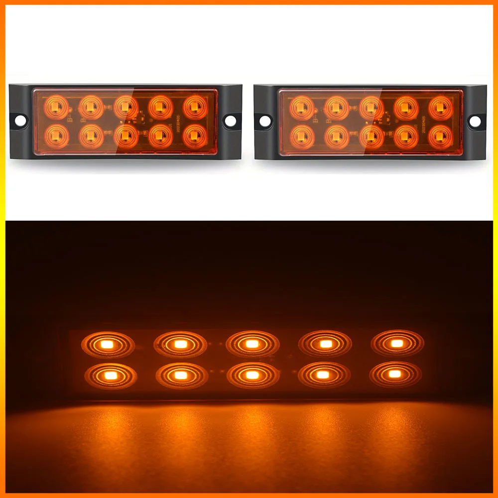 

10LED Truck Edge Light Truck Tail Light Side LightMK-017 Universal Model