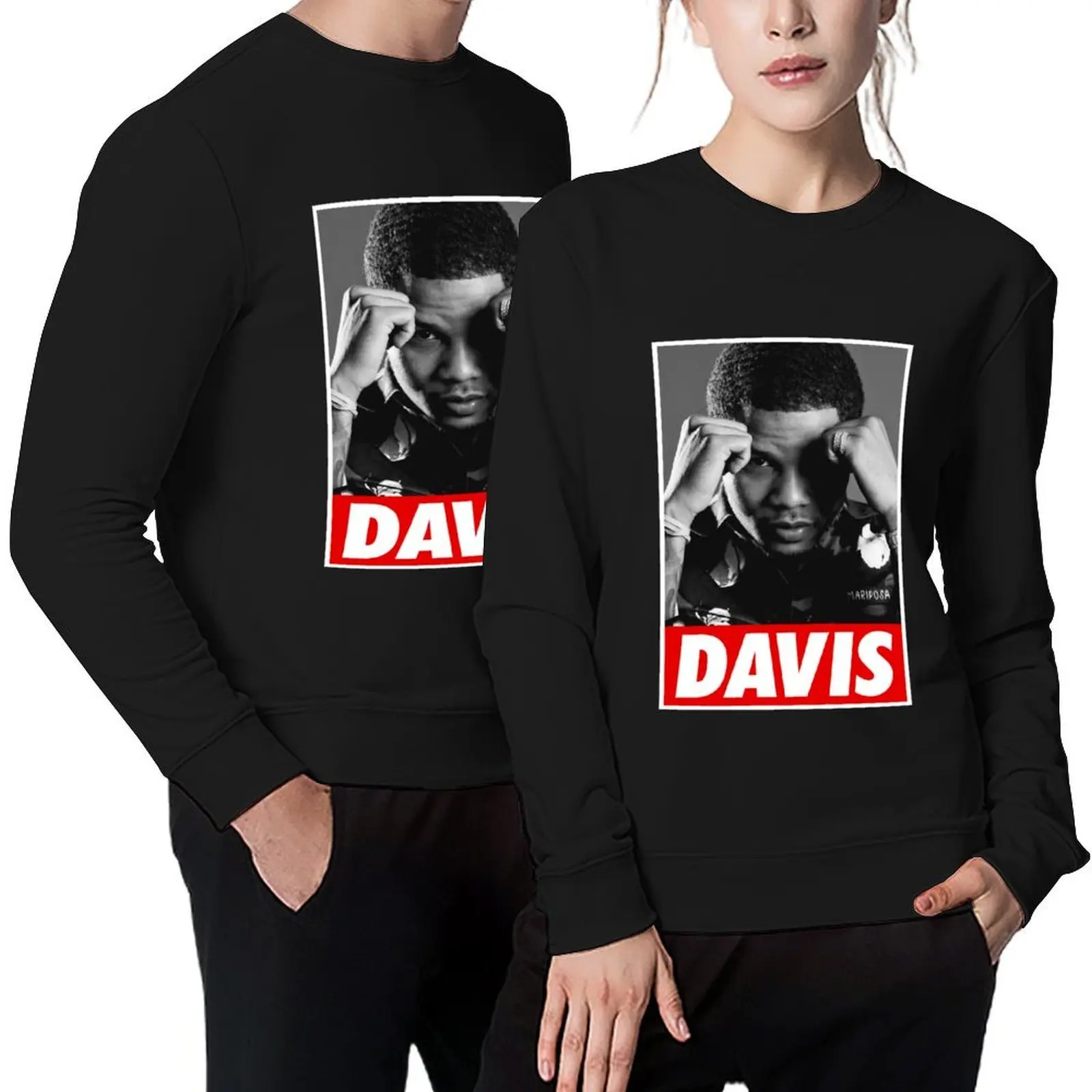 

GERVONTA DAVIS Essential Pullover men's winter sweater clothes for men graphic t shirts men hooded sweatshirt