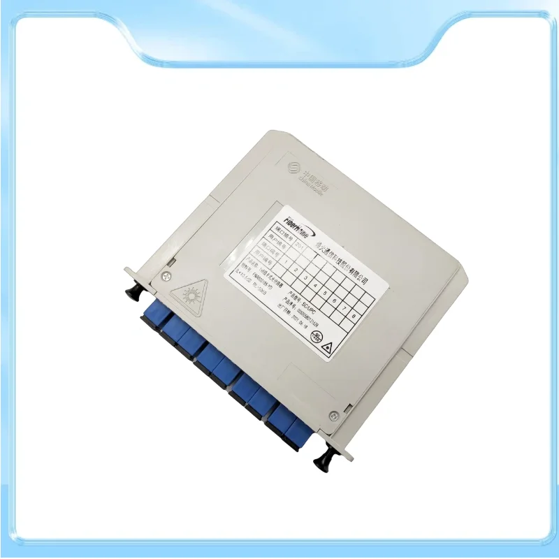 Imagem -03 - Box sc Upc 1x8 Cassette Splitter Caixa Ftth Planar Waveguide tipo Plc Splitter Box sc Upc Fibra Óptica Splitter Pcs