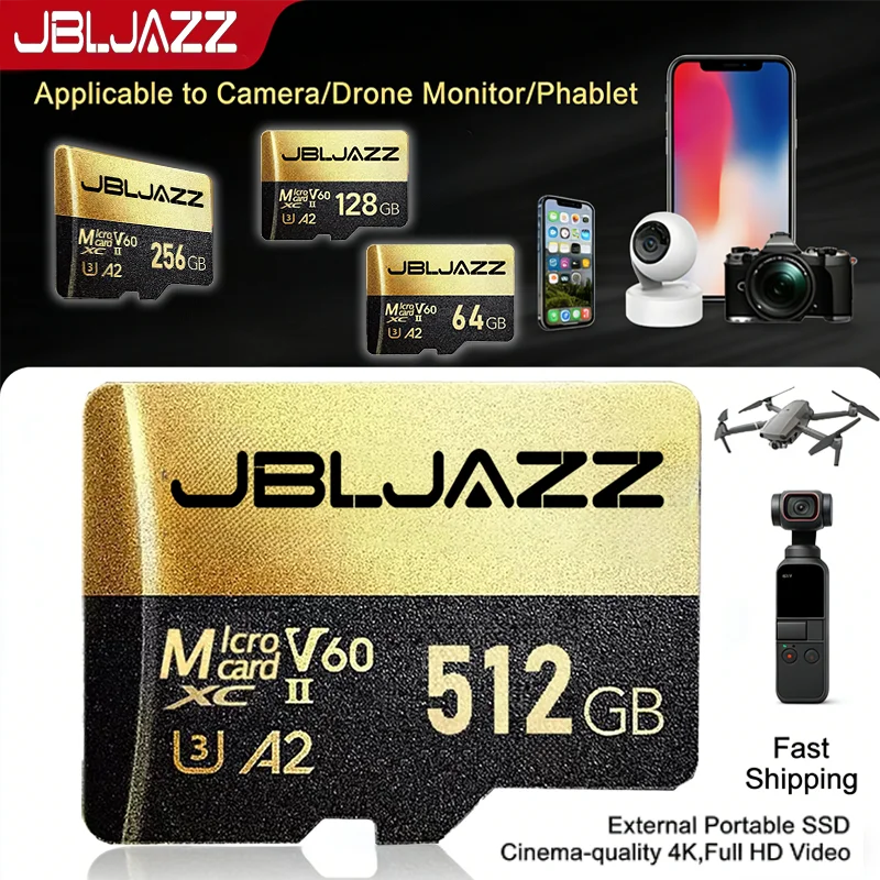 

New style Micro TF/SD Card 512GB Flash Memory Card Class 10 micro Mini SD 64gb 128gb TF SD Card for Smartphone Flash Storage Pro