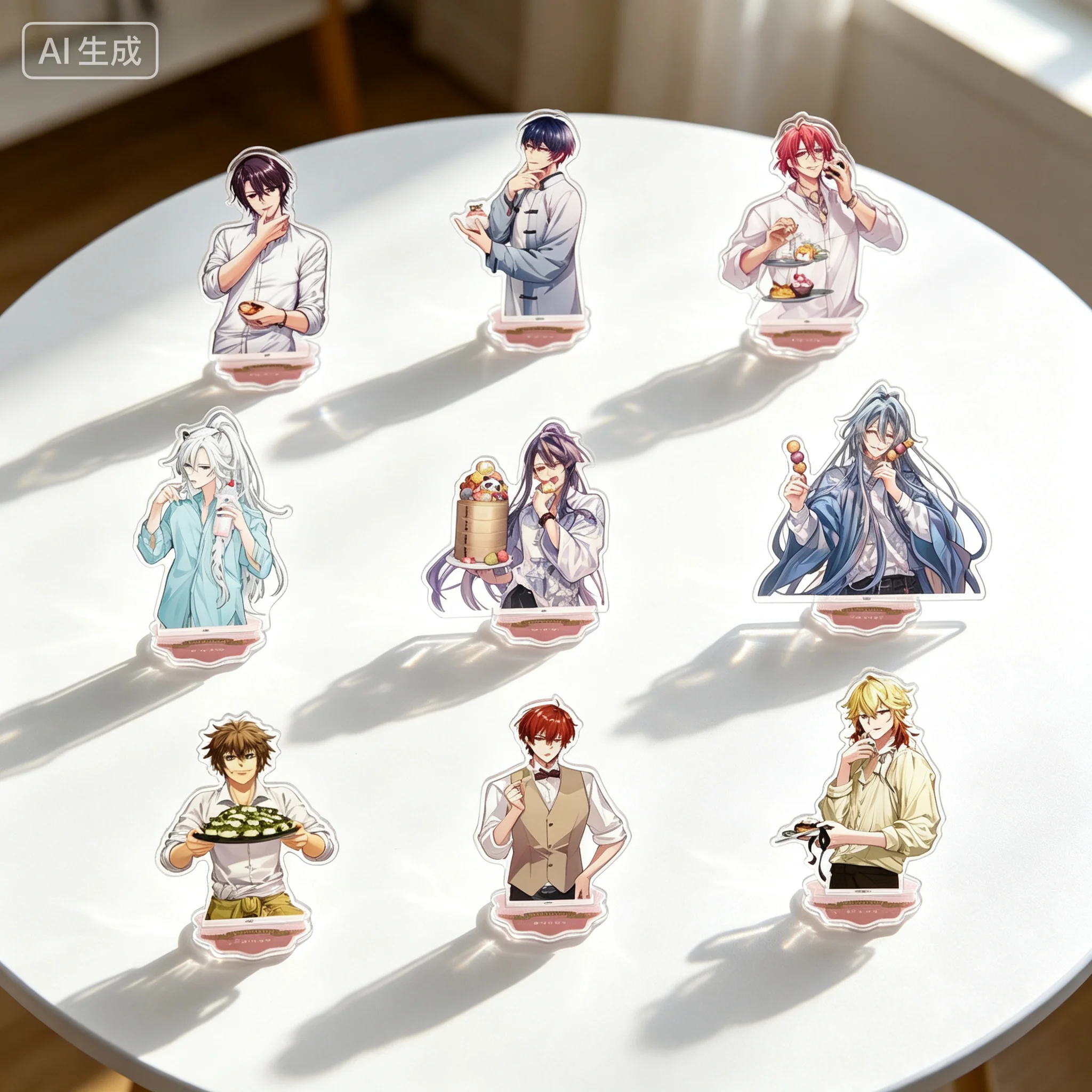 Акриловая подставка-брелок Otomate With Sweets Ver Ricardo Sante Ko Seirin: Декор для спальни, подарки для фанатов