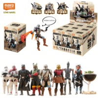 Original Blokees Star Wars The Mandalorian Vol.1 Ahsoka Din Djarin IG-11 Grogu Darth Vader Kits Action Figure Halloween Gift