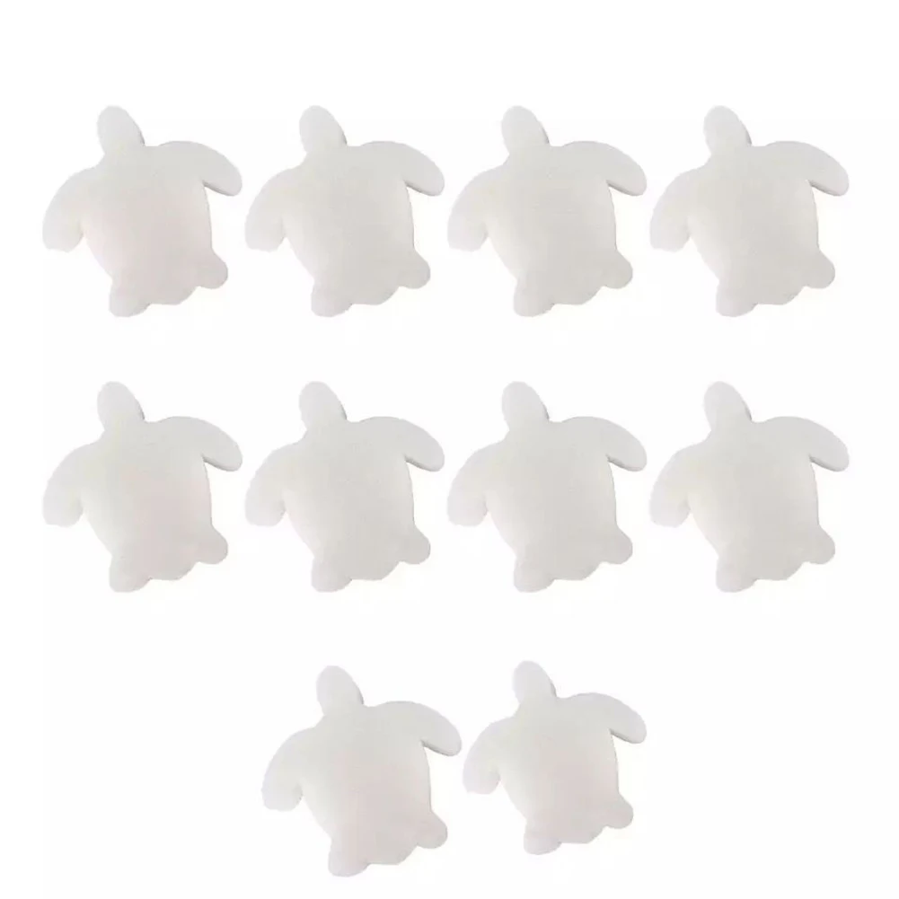 10 Pack Sponges 4.53*4.53*1.18inch Oil Absorbent Sponges Sturdy Construction Material Versatile Cleaning Solution
