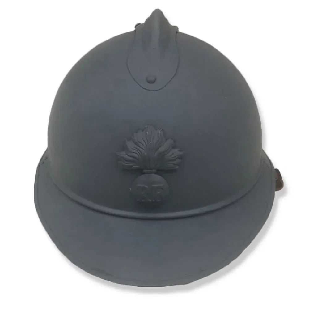

WWI WW1 French Army Soldier M1915 Infantry Adrian Steel Helmet Outdoor