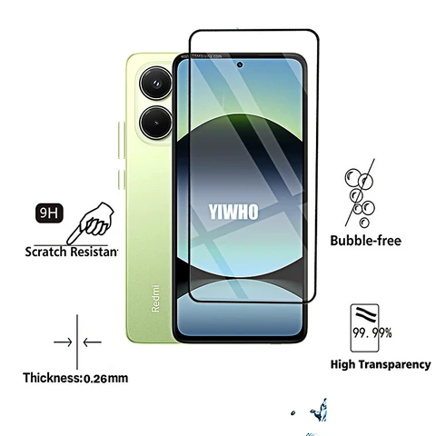 4-1 шт. закаленное стекло для Redmi Note 14 4G 5G 13 Pro Max Защитная пленка для экрана Redmi Note14 13Pro 13c 12c Передняя защитная пленка