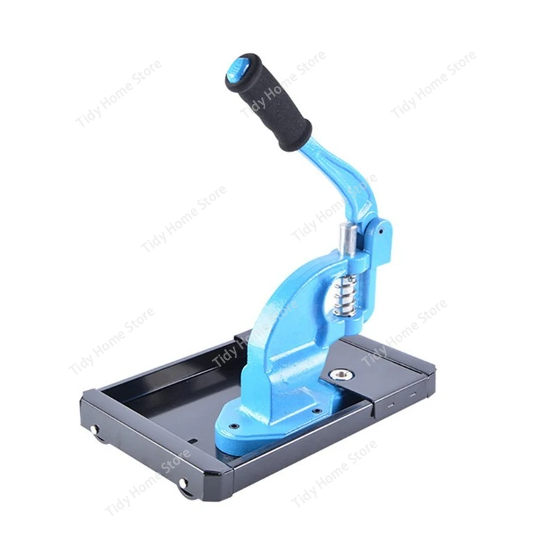 Diy Manual Rivet and Buttoning Machine, Four-way Button Installation Tool, Punching Machine, Air Corns and Buttoning Machine