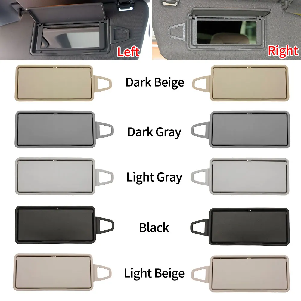 For Mercedes W212 W218 Car Interior Front Sun Shade Visor Makeup Cosmetic Mirror Cover For Benz E Class Class E200 E250 CLS300