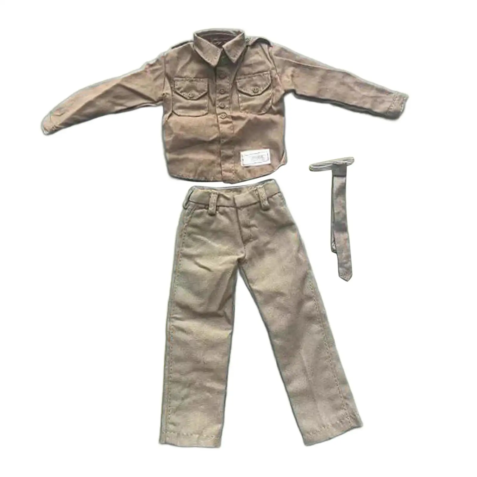 

Масштаб 1/6, кукольная одежда, куртка и брюки для 12-дюймовых фигурок солдат