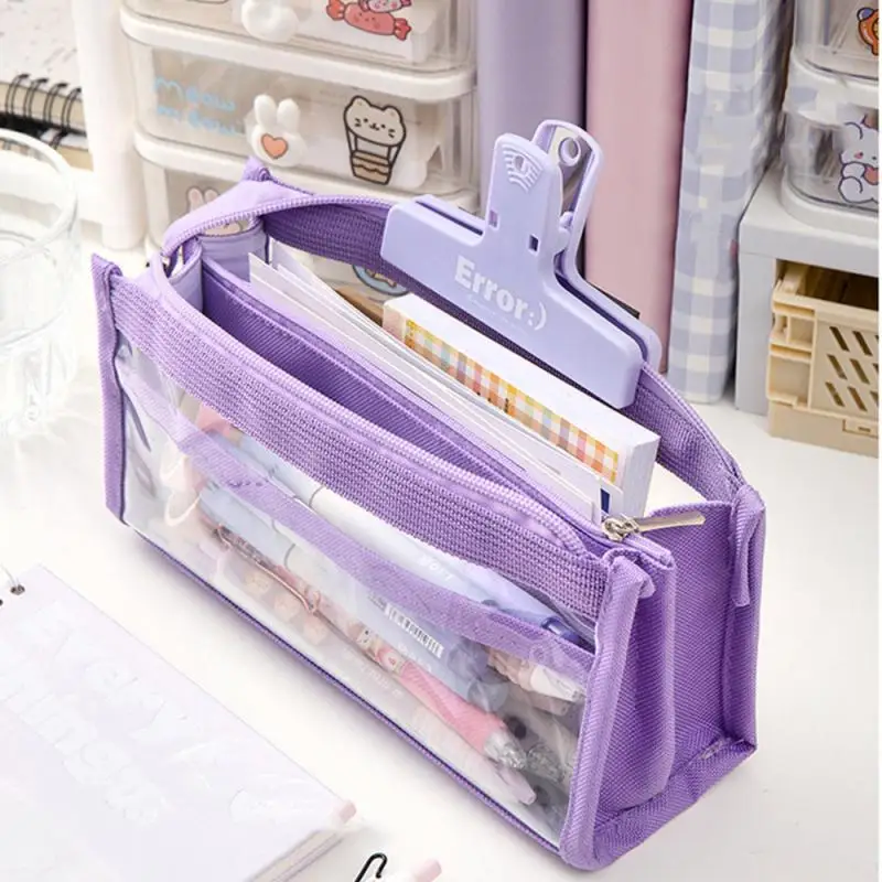 3 Lattices Cosmetic Make-up Brush Storage Box Table Organizer Make Up Tools Pen Storage Makeup Nail Polish Cosmetic Holder Box