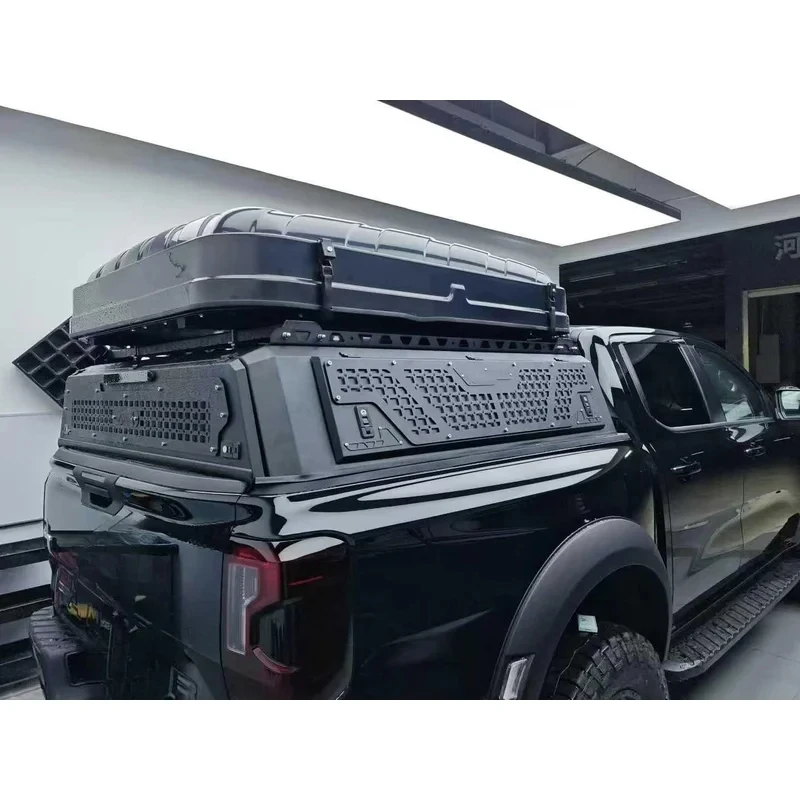 Auto Parts Heavy Duty 4x4 Aluminum Overland Hardshell Canopy Tuning Sport for Hilux Pickup Truck