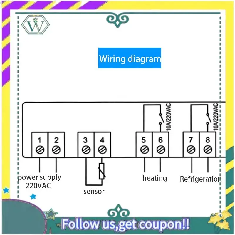 

НОВЫЙ STC-3000 Высокоточный цифровой термостат для контроллера температуры инкубатора Терморегулятор Отопление Охлаждение 220 В