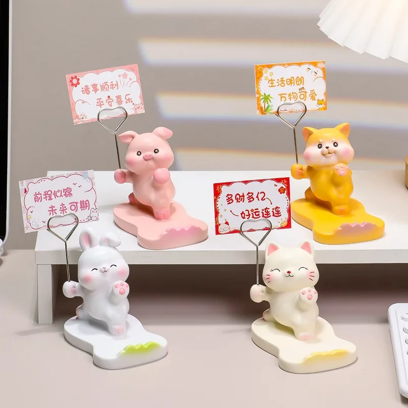 Мультяшный держатель для телефона, серия «Лечебные заметки», милые домашние животные, держатель для ТВ-сериала «Ленивые люди», планшет для iPhone 17 16, ручка для телефона