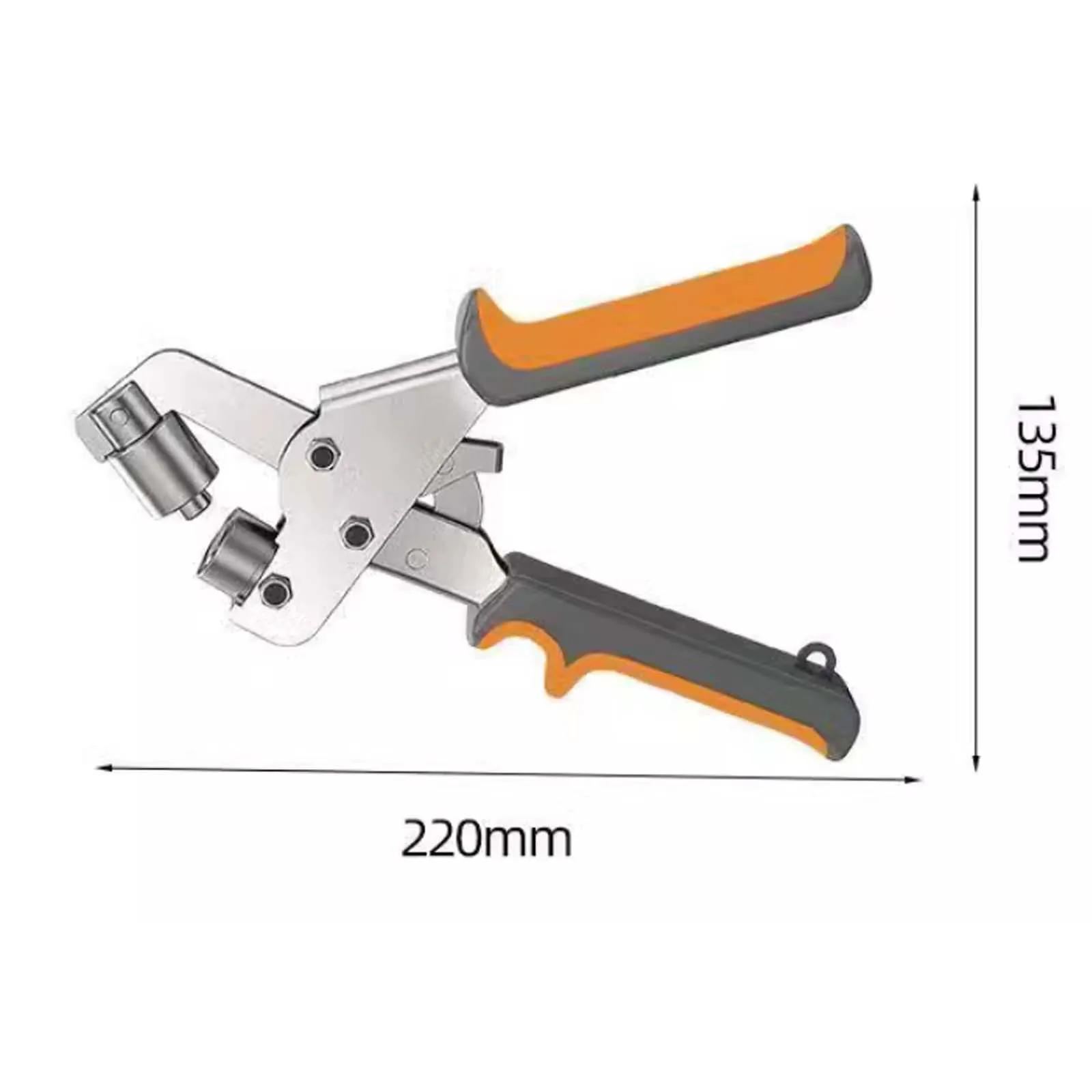 

φ10.5mm Manual Eyelet Punch Pliers, Photo Poster Tarpaulin Rain Cloth Buttonhole Puncher