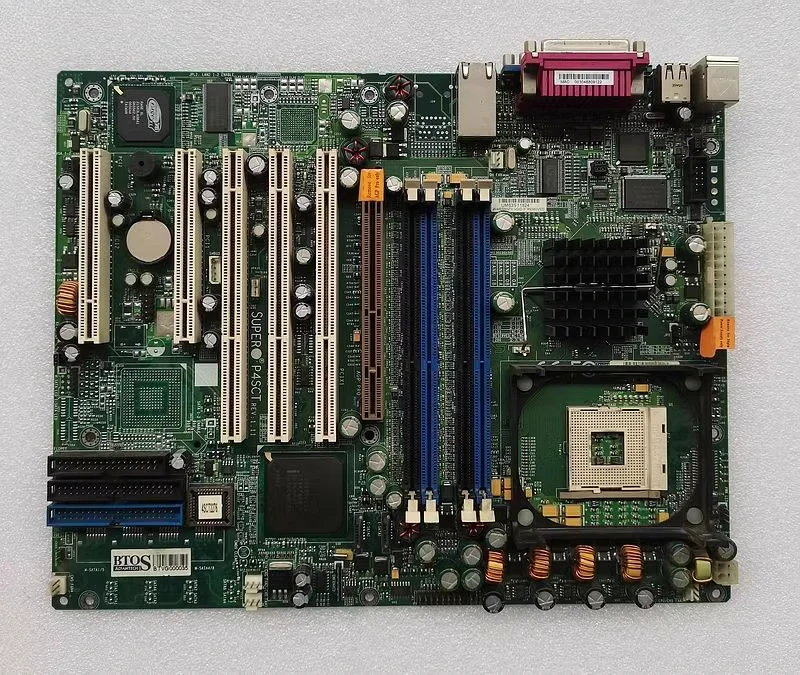 

For Supermicro P4SCT Industrial Computer Equipment Main Board P4SCT Rev.1.11 with CPU and Memory