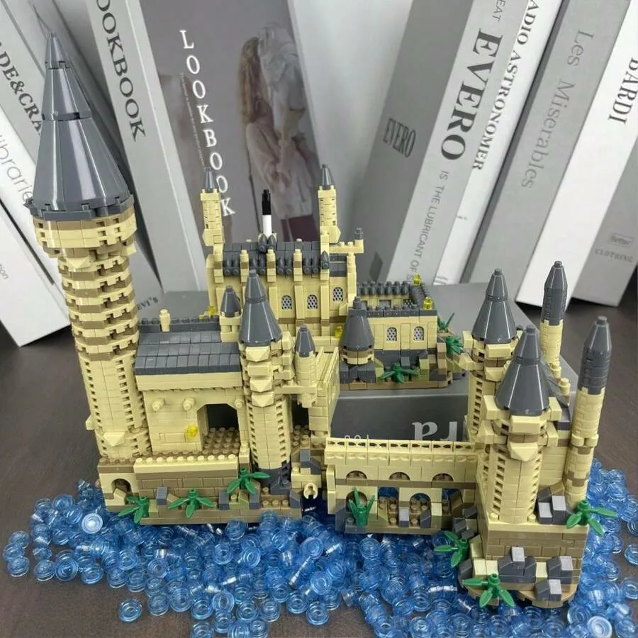 

1560 Particles, Creative Magic Castle Building Blocks, Exercise Hands-On Ability, Abs Materials, Mixed Color Building Blocks Assortment