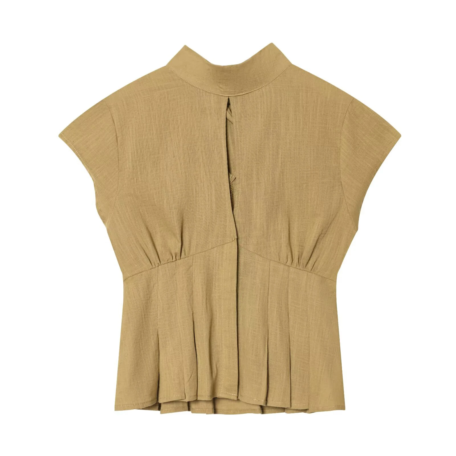 Europäischer und amerikanischer Stil 2026 Sommer Neue Damenmode Vielseitiges Design mit Schleifendekoration Top