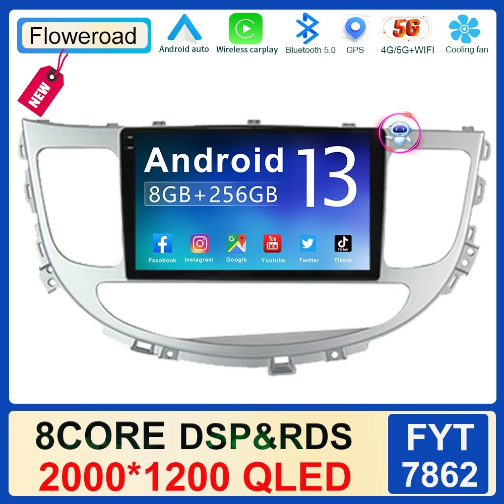 

2K SCREEN For Hyundai Rohens Genesis Coupe 2008 - 2013 Multimedia Video Player Navigation Wireless Carplay No 2din 2 din dvd GPS