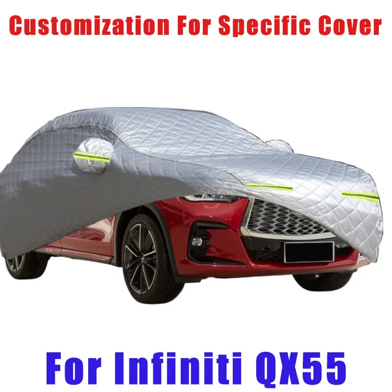 For Infiniti QX55 Hail prevention cover auto rain protection, scratch protection, paint peeling protection, car Snow prevention