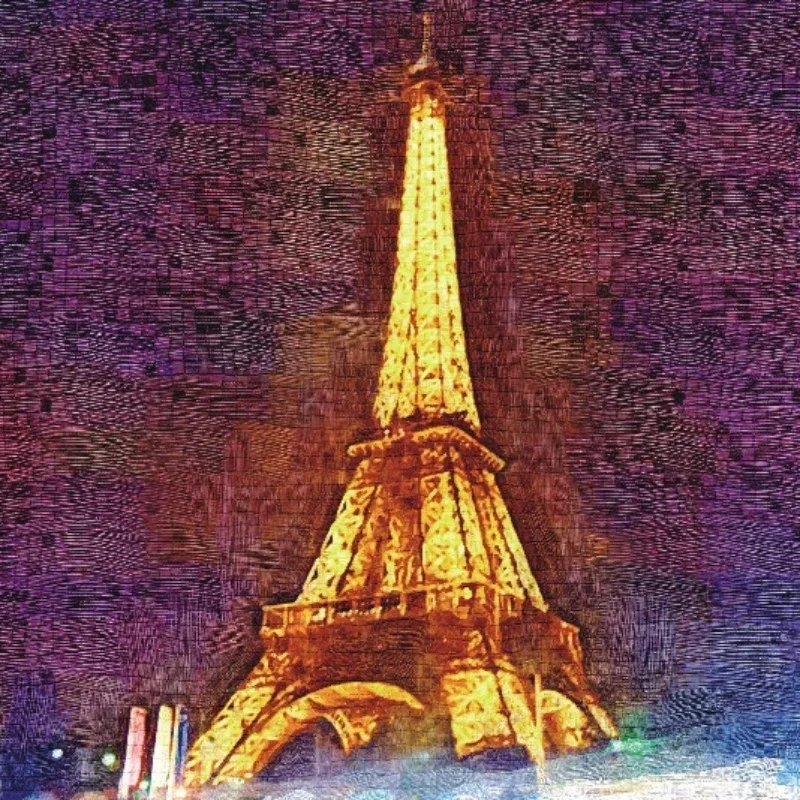 150PCS Mini Test Tube Jigsaw Puzzle Decompression Toys Eiffel Tower Famous Painting Puzzles Adult Family Game Educational Toy