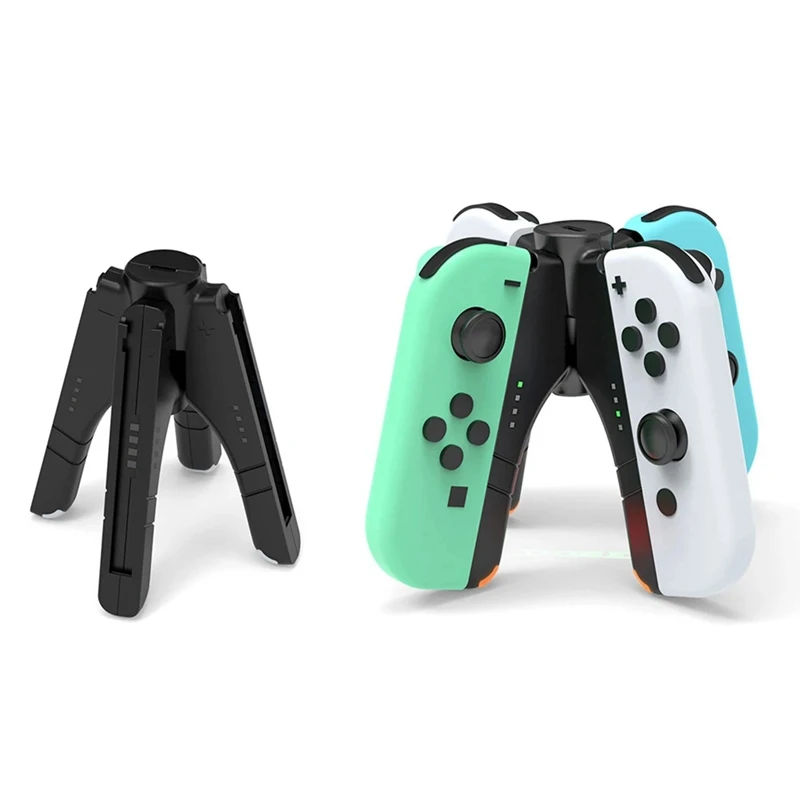 N15R-4-In-1 Game Controller Ladegerät Griff Für Nintendo Schalter/Schalter OLED Controller Ladegerät Joycon Griff Lade Dock
