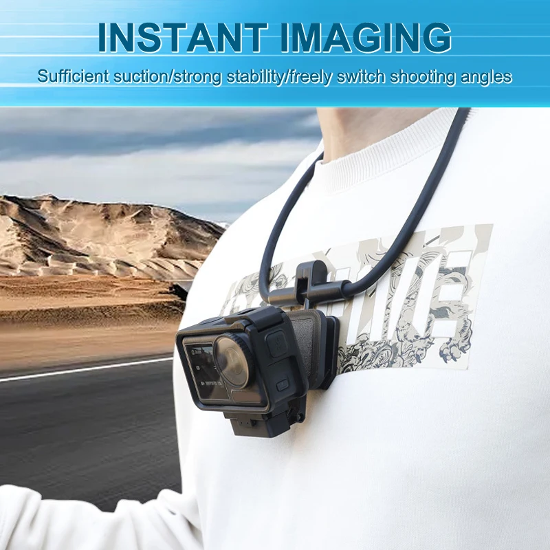 Универсальный подвесной спортивный держатель для камеры, быстросъемный кронштейн для крепления на шею, нагрудный ремень для ACTION 3/4/5Pro